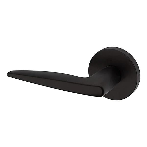 Baldwin Estate 5166 Left Handed Half Dummy Lever with 5046 Rose in Oil Rubbed Bronze finish