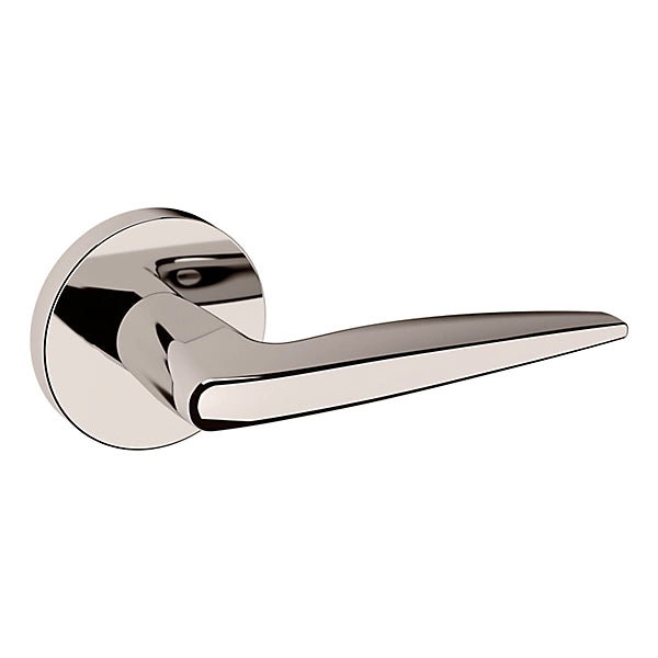 Baldwin Estate 5166 Right Handed Half Dummy Lever with 5046 Rose in Lifetime Polished Nickel finish