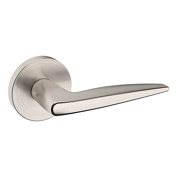 Baldwin Estate 5166 Right Handed Half Dummy Lever with 5046 Rose in Lifetime Satin Nickel finish