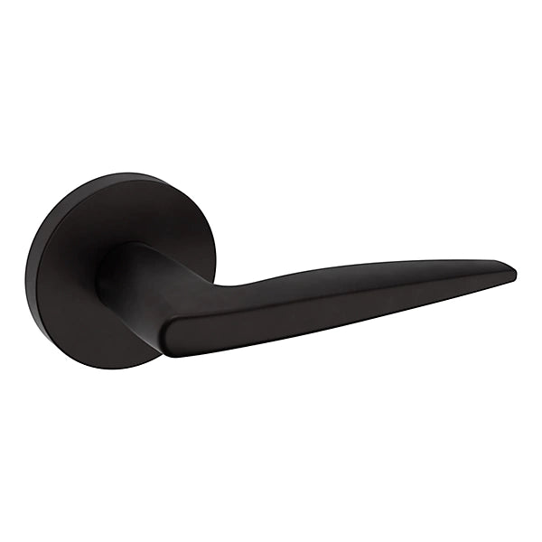 Baldwin Estate 5166 Right Handed Half Dummy Lever with 5046 Rose in Oil Rubbed Bronze finish