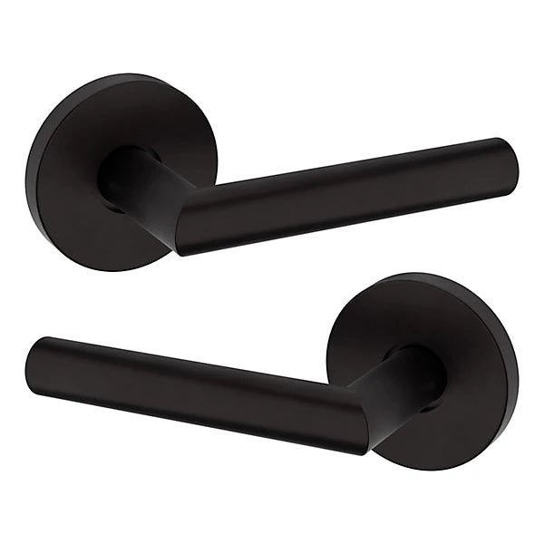 Baldwin Estate 5173 Full Dummy Lever with 5046 Rose in Oil Rubbed Bronze finish