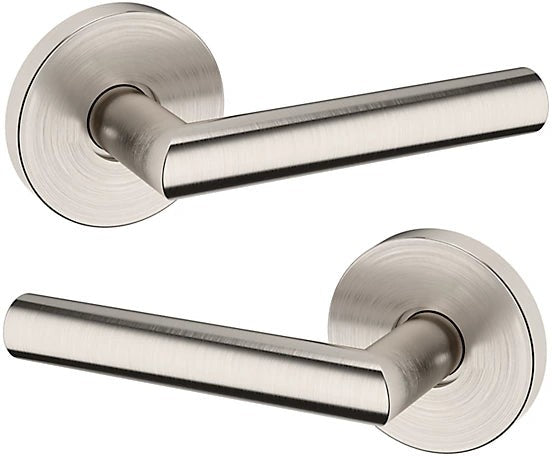 Baldwin Estate 5173 Full Dummy Lever with 5046 Rosette in Lifetime Satin Nickel finish