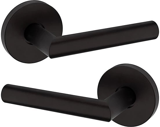 Baldwin Estate 5173 Full Dummy Lever with 5046 Rosette in Oil Rubbed Bronze finish