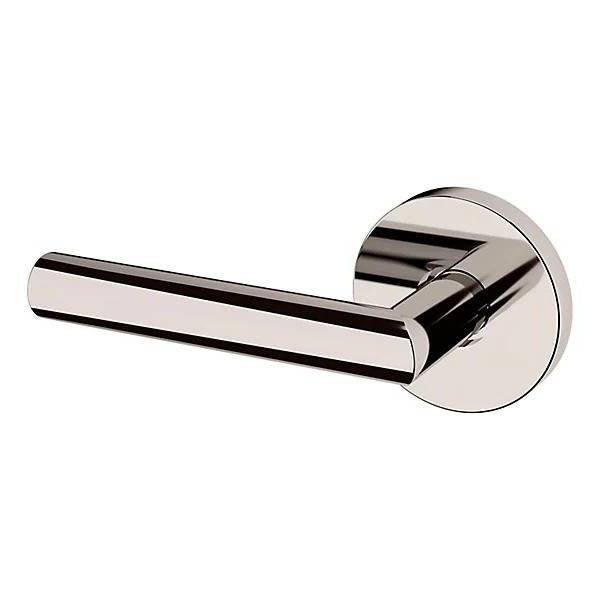 Baldwin Estate 5173 Left Handed Half Dummy Lever with 5046 Rose in Lifetime Polished Nickel finish