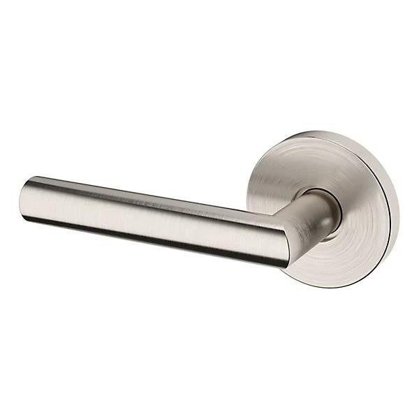 Baldwin Estate 5173 Left Handed Half Dummy Lever with 5046 Rose in Lifetime Satin Nickel finish