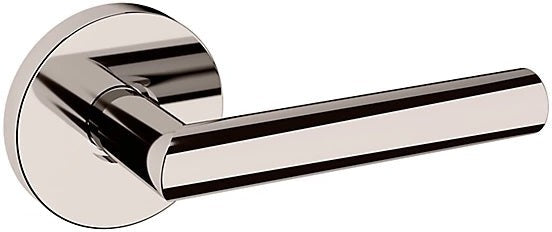 Baldwin Estate 5173 Right Handed Half Dummy Lever with 5046 Rosette in Lifetime Polished Nickel finish