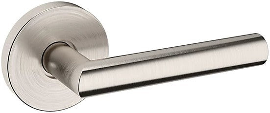 Baldwin Estate 5173 Right Handed Half Dummy Lever with 5046 Rosette in Lifetime Satin Nickel finish