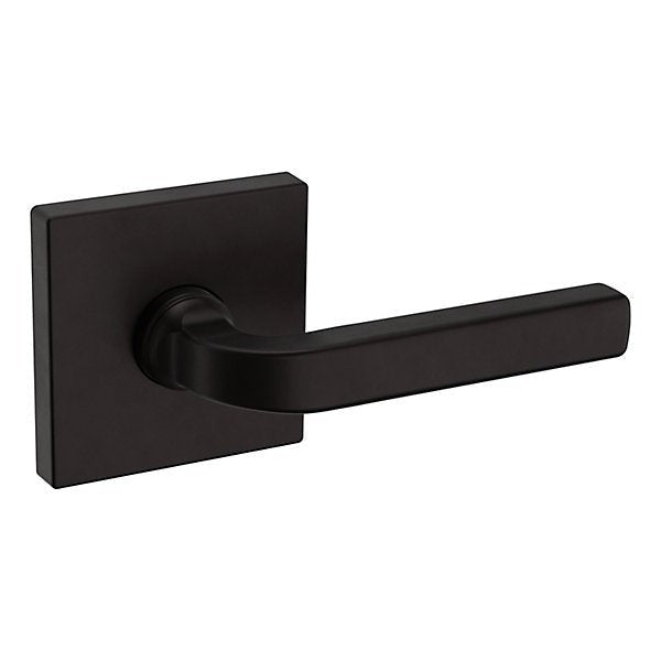 Baldwin Estate 5190 Left Handed Half Dummy Lever with R017 Rose in Oil Rubbed Bronze finish