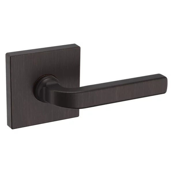 Baldwin Estate 5190 Left Handed Half Dummy Lever with R017 Rose in Venetian Bronze finish