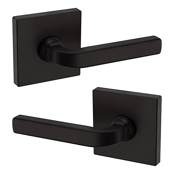 Baldwin Estate 5190 Passage Lever with R017 Rose in Oil Rubbed Bronze finish