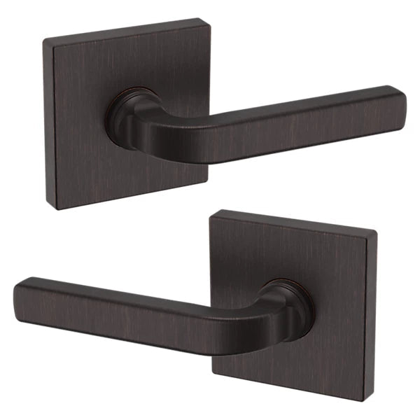 Baldwin Estate 5190 Passage Lever with R017 Rose in Venetian Bronze finish