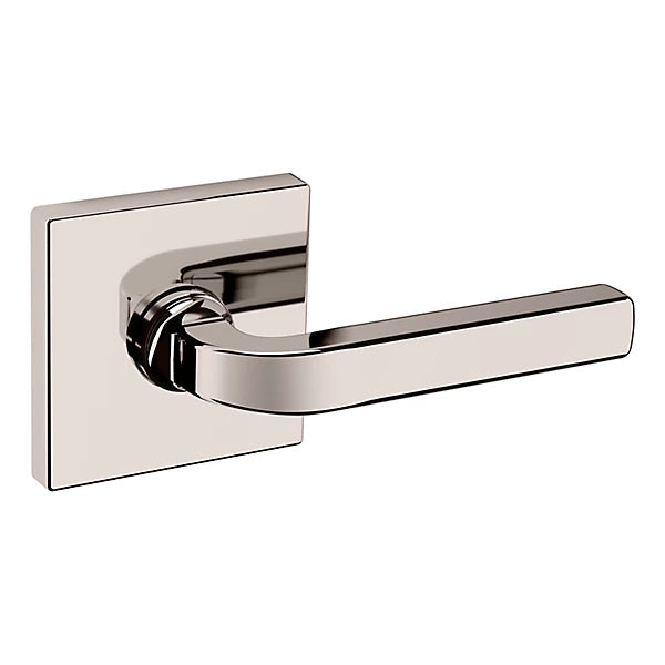 Baldwin Estate 5190 Right Handed Half Dummy Lever with R017 Rose in Lifetime Polished Nickel finish