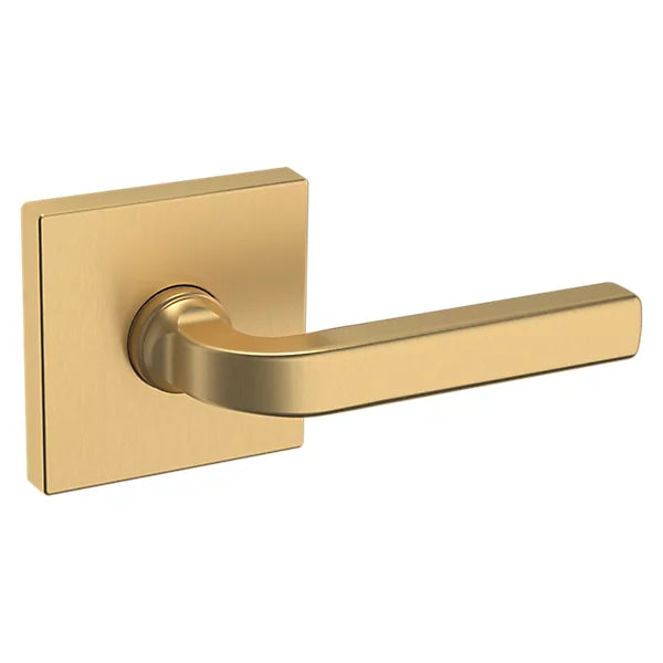 Baldwin Estate 5190 Right Handed Half Dummy Lever with R017 Rose in Vintage Brass finish