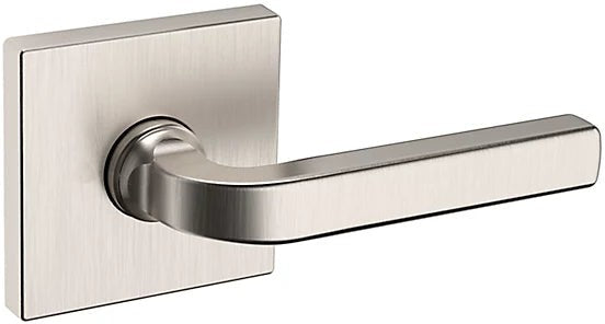 Baldwin Estate 5190 Right Handed Half Dummy Lever with R017 Rosette in Lifetime Satin Nickel finish