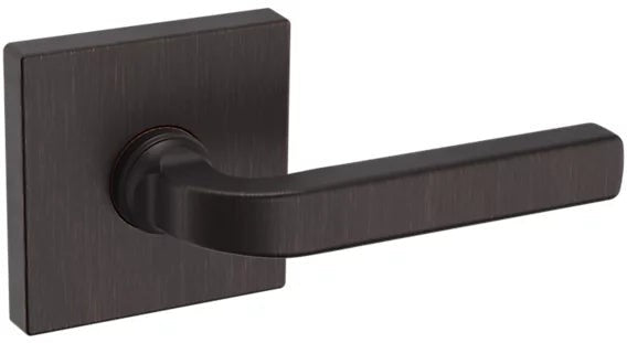 Baldwin Estate 5190 Right Handed Half Dummy Lever with R017 Rosette in Venetian Bronze finish