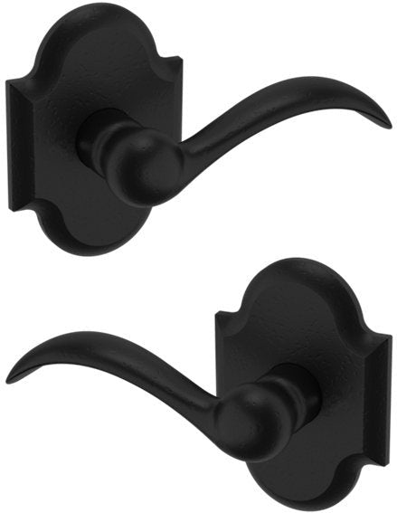 Baldwin Estate 5452V Full Dummy Lever with R030 Rosette in Distressed Oil Rubbed Bronze finish