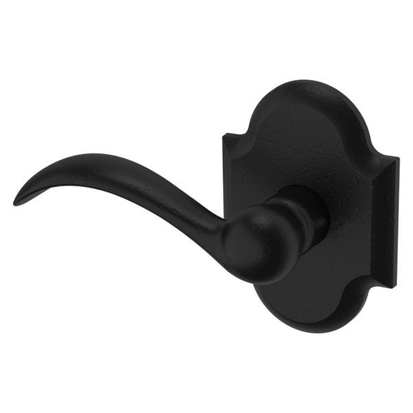 Baldwin Estate 5452V Left Handed Half Dummy Lever with R030 Rose in Distressed Oil Rubbed Bronze finish