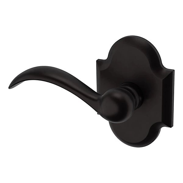 Baldwin Estate 5452V Left Handed Half Dummy Lever with R030 Rose in Oil Rubbed Bronze finish