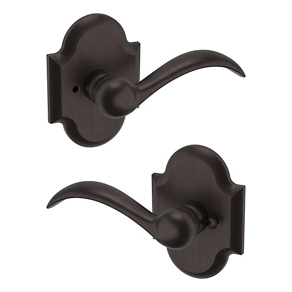 Baldwin Estate 5452V Privacy Lever with R030 Rose in Venetian Bronze finish