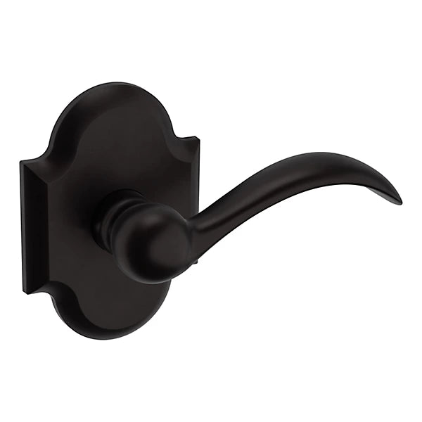 Baldwin Estate 5452V Right Handed Half Dummy Lever with R030 Rose in Oil Rubbed Bronze finish