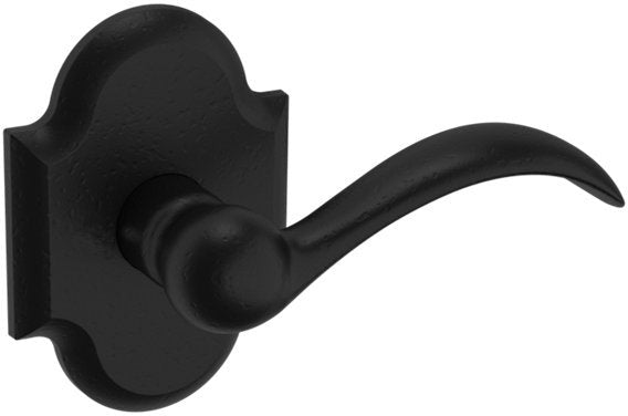 Baldwin Estate 5452V Right Handed Half Dummy Lever with R030 Rosette in Distressed Oil Rubbed Bronze finish