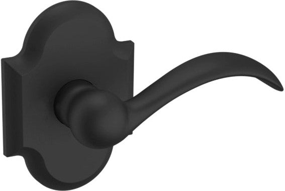 Baldwin Estate 5452V Right Handed Half Dummy Lever with R030 Rosette in Satin Black finish