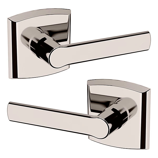 Baldwin Estate 5485V Passage Lever with R026 Rose in Lifetime Polished Nickel finish