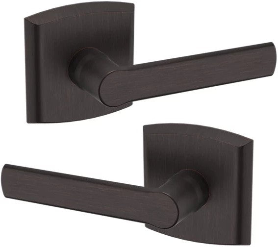 Baldwin Estate 5485V Passage Lever with R026 Rosette in Venetian Bronze finish