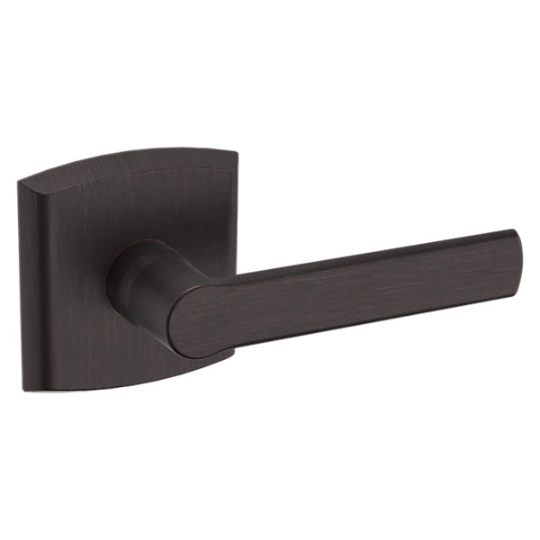 Baldwin Estate 5485V Right Handed Half Dummy Lever with R026 Rose in Venetian Bronze finish