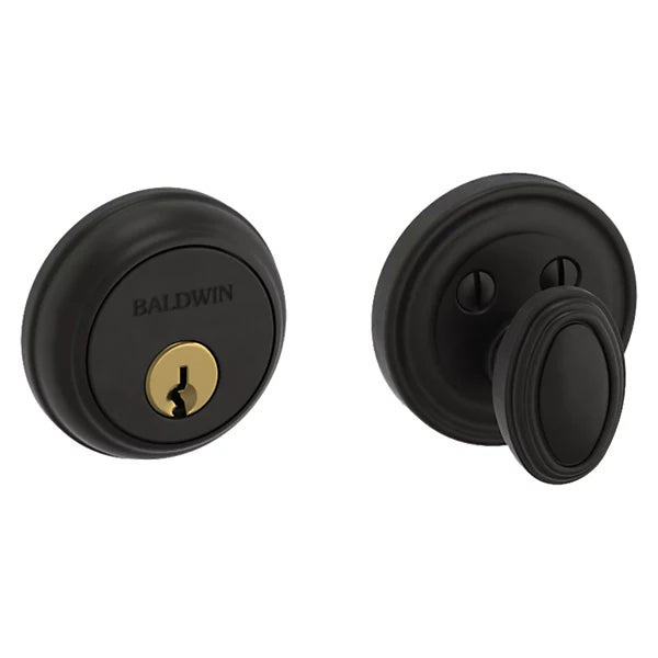 Baldwin Estate 8031 Traditional Deadbolt in Oil Rubbed Bronze finish