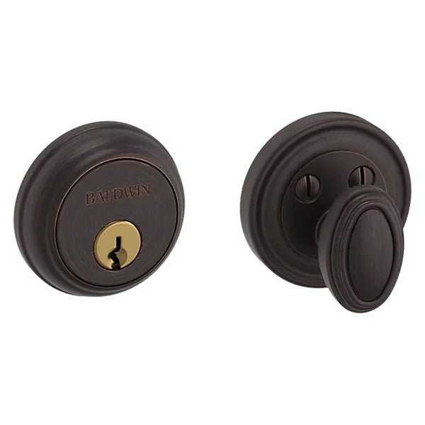 Baldwin Estate 8031 Traditional Deadbolt in Venetian Bronze finish