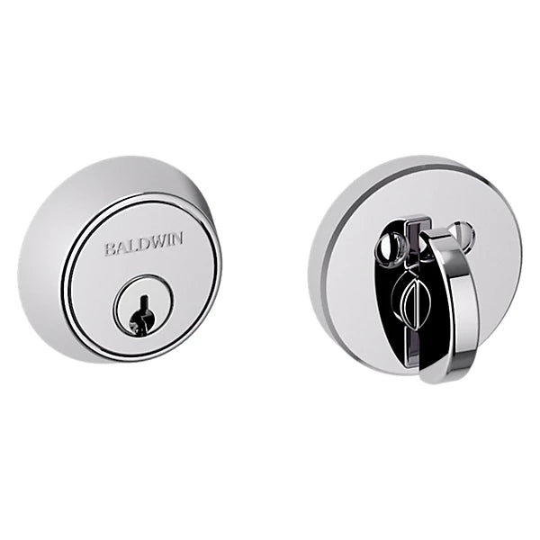 Baldwin Estate 8041 Contemporary Deadbolt in Polished Chrome finish