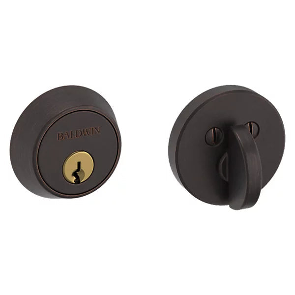 Baldwin Estate 8041 Contemporary Deadbolt in Venetian Bronze finish