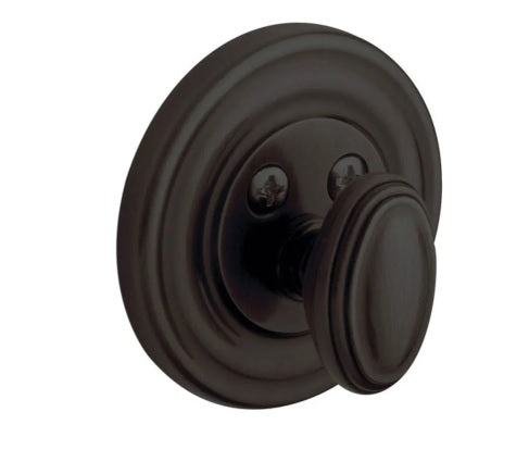 Baldwin Estate 8231 Traditional Deadbolt - Single Sided Patio Function in Oil Rubbed Bronze finish