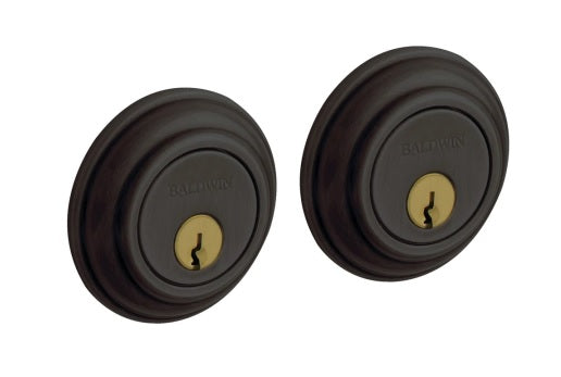 Baldwin Estate 8232 Traditional Double Cylinder Deadbolt in Oil Rubbed Bronze finish