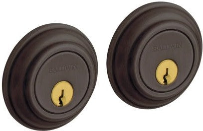 Baldwin Estate 8232 Traditional Double Cylinder Deadbolt in Venetian Bronze finish