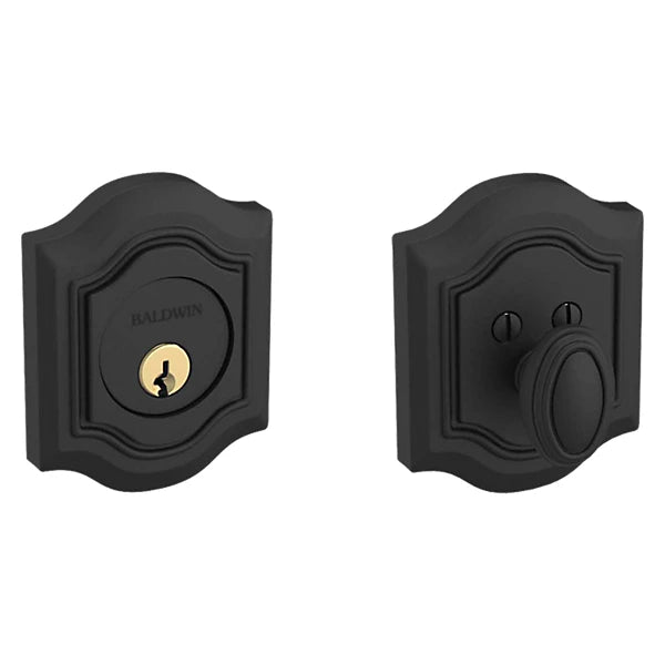 Baldwin Estate 8237 Bethpage Deadbolt in Satin Black finish