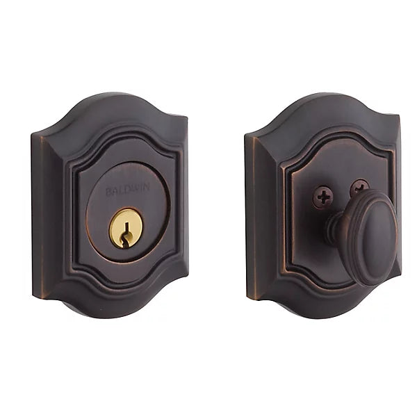 Baldwin Estate 8237 Bethpage Deadbolt in Venetian Bronze finish