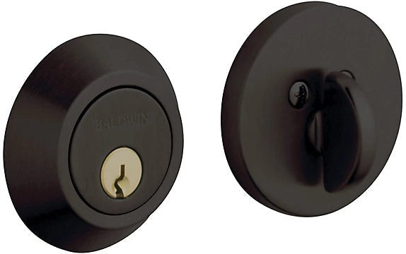 Baldwin Estate 8241 Contemporary Deadbolt in Oil Rubbed Bronze finish