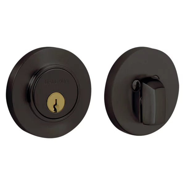 Baldwin Estate 8244 Contemporary Deadbolt in Oil Rubbed Bronze finish