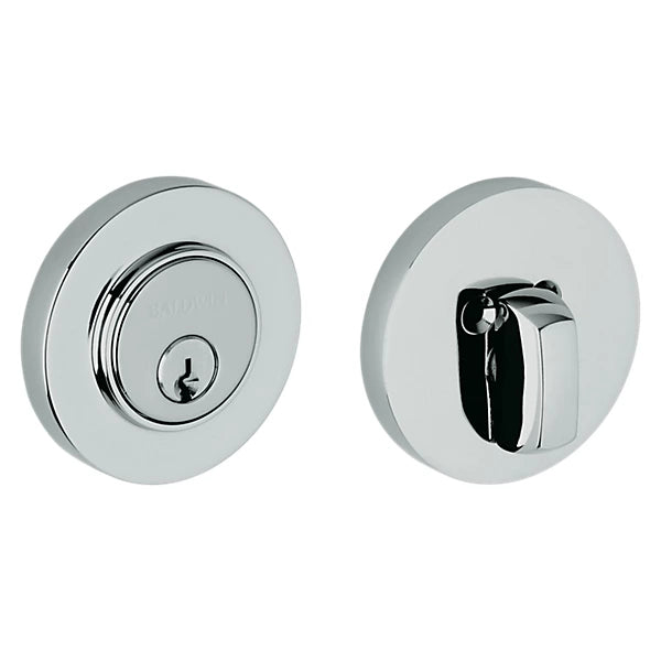 Baldwin Estate 8244 Contemporary Deadbolt in Polished Chrome finish