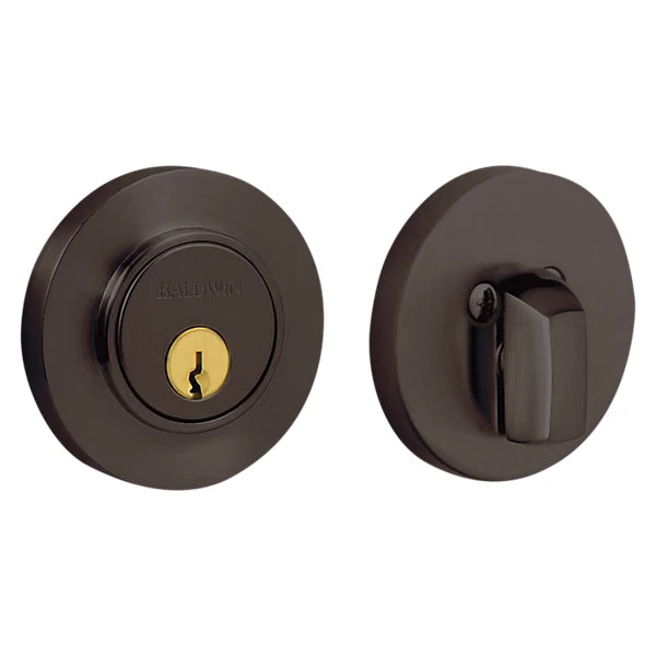 Baldwin Estate 8244 Contemporary Deadbolt in Venetian Bronze finish