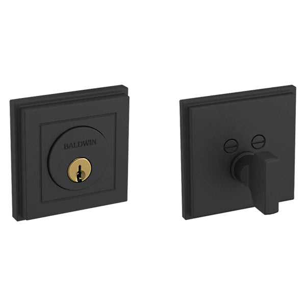 Baldwin Estate 8260 Hollywood Hills Deadbolt in Satin Black finish