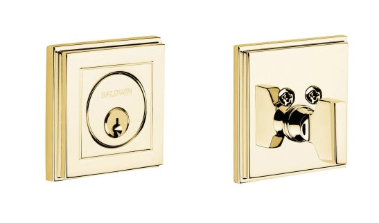 Baldwin Estate 8260 Hollywood Hills Deadbolt in Unlacquered Brass finish