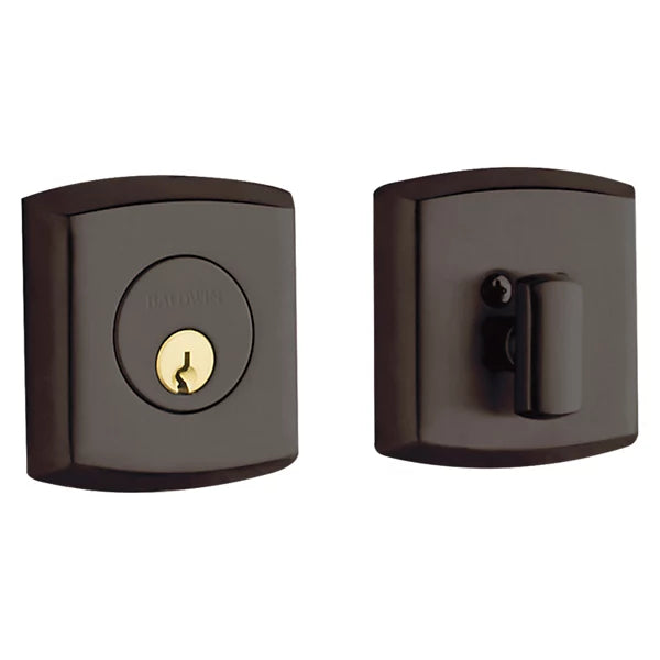 Baldwin Estate 8285 Soho Deadbolt in Venetian Bronze finish