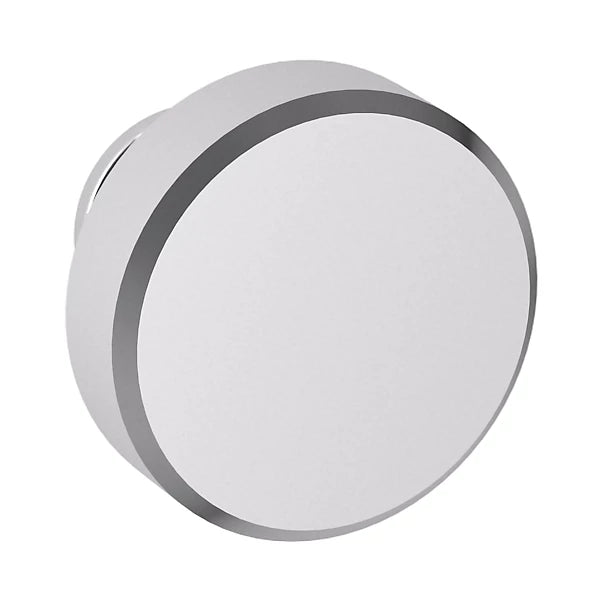 Baldwin Estate Bevel Knob 1.5" in Polished Chrome finish