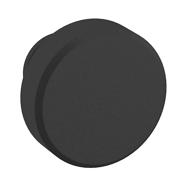 Baldwin Estate Bevel Knob 1.5" in Satin Black finish