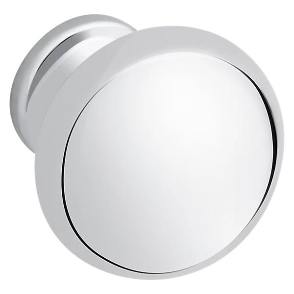 Baldwin Estate Classic Knob 1" in Polished Chrome finish