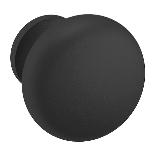 Baldwin Estate Classic Knob 1" in Satin Black finish