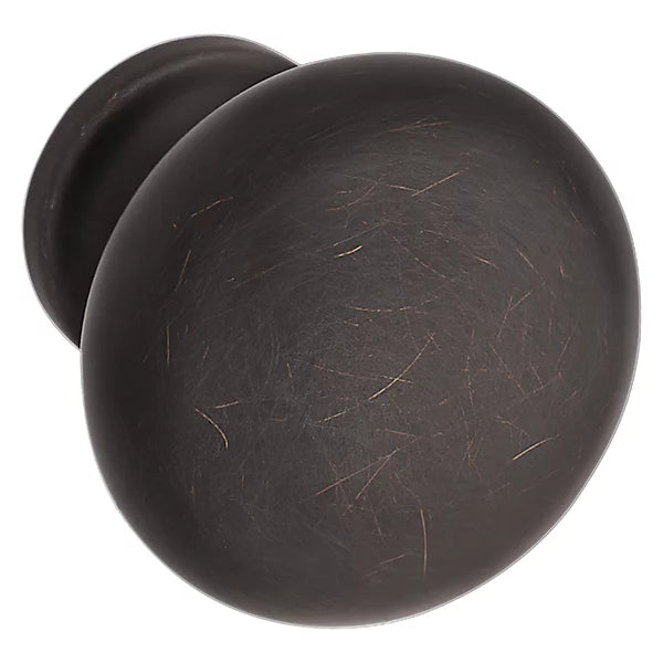 Baldwin Estate Classic Knob 1" in Venetian Bronze finish